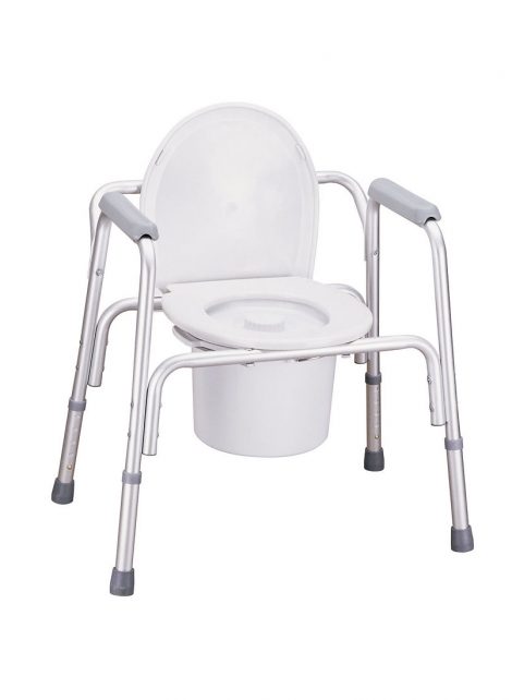 Aluminium Commode Chair