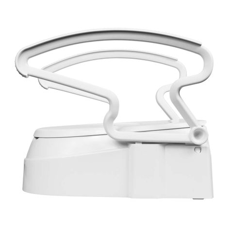 Toilet Seat Raiser With Armrests, Adjustable Hight - Image 5