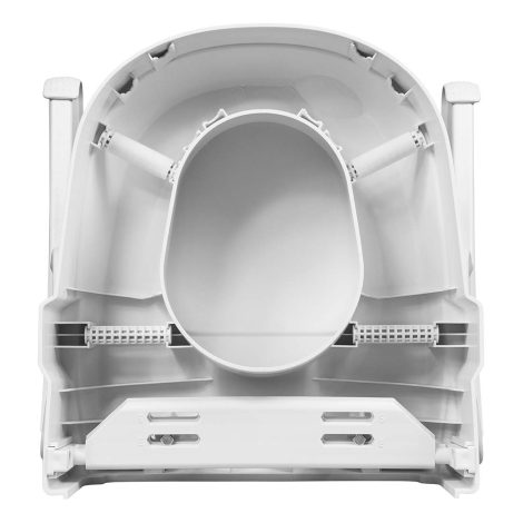 Toilet Seat Raiser With Armrests, Adjustable Hight - Image 6