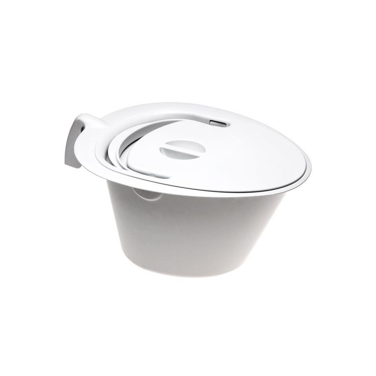 Pan With Lid For Etac Swift Commode