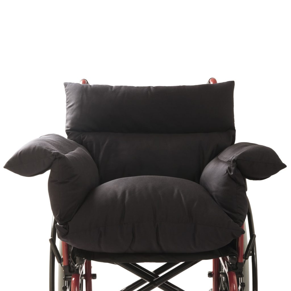 Padded Wheelchair Cushion With Back And Arm Padding On Wheelchair 1024x1024 