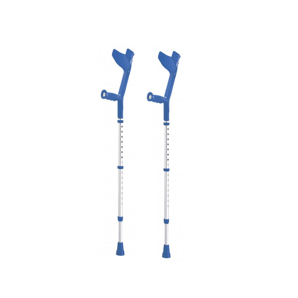 Rebotec New Walk Crutches with Spring Shock Absorbers